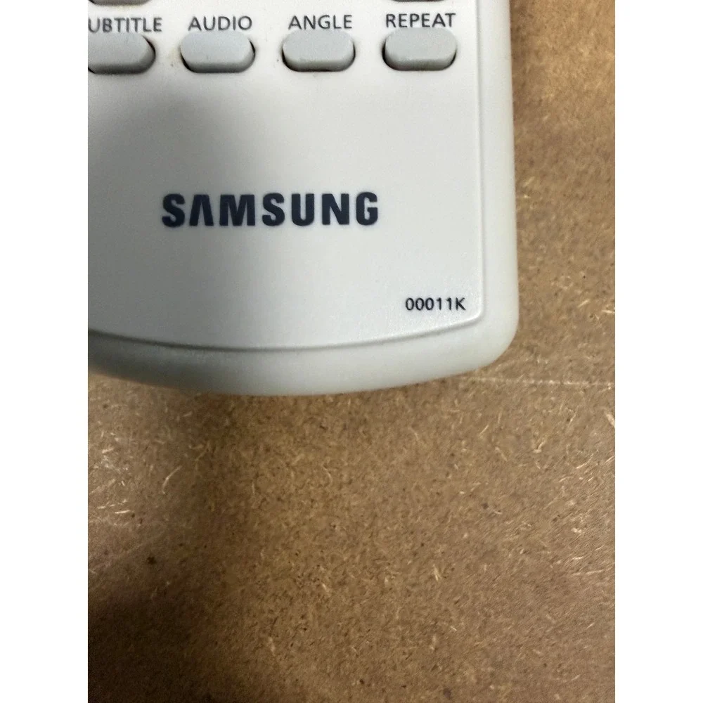 Samsung 00011K DVD Player Remote Control Light Gray OEM Replacement